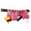 Leather Suede 8 Pocket Tool Belt, Pink, One Size, Tool-Belts 5