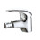 DP Bath Naranjo- Single lever bidet mixer tap, silver 1