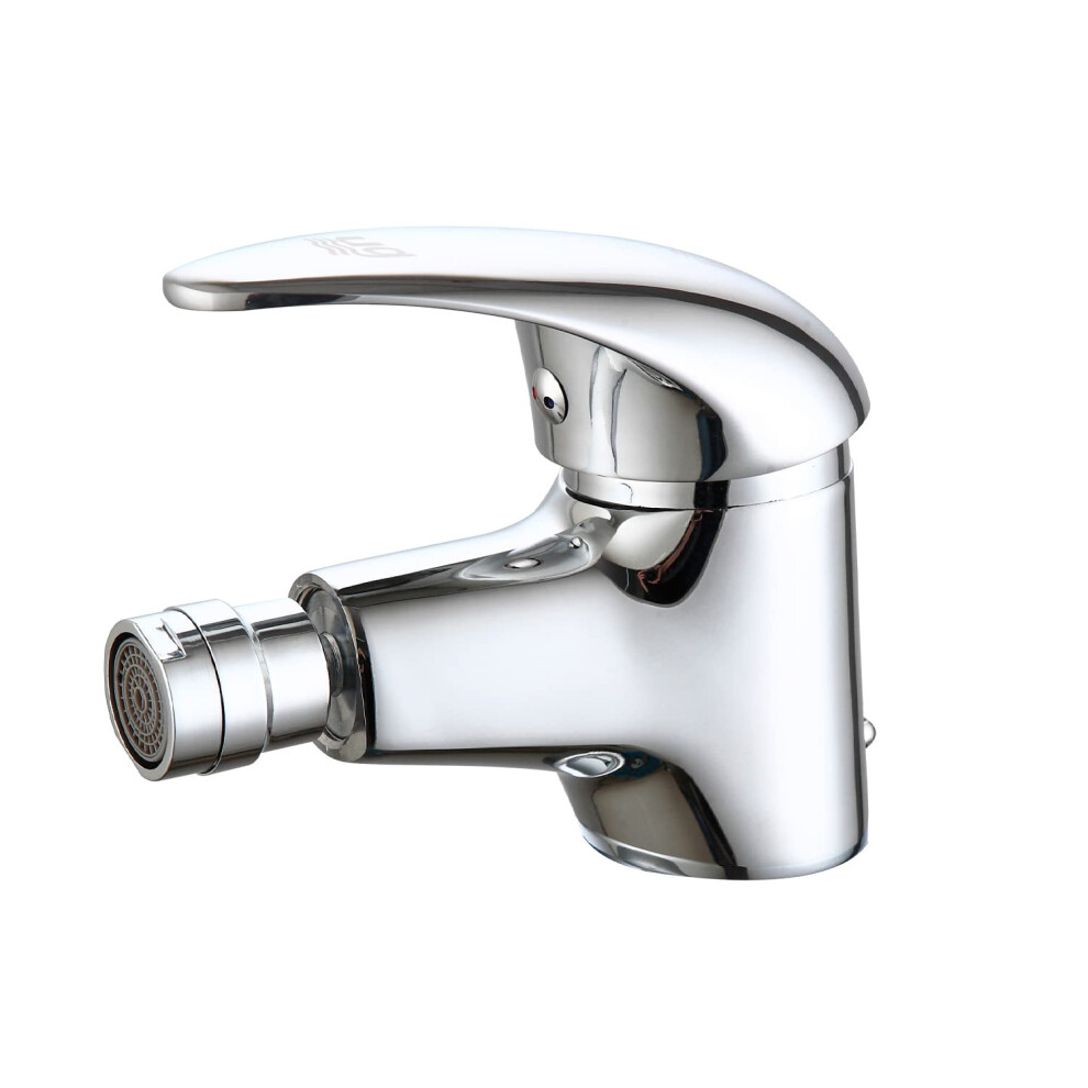 Dp Bath Naranjo- Single Lever Bidet Mixer Tap, Silver 8427073218309