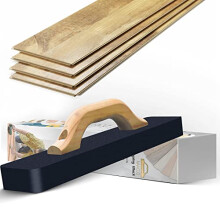 Heavy Big Tapping Block, Zozen Flooring Tools, 1.2KG | 39CM, Needn't Mallet, Just Tap Floor Directly. Only 1-2 Times to Complete Wood Flooring