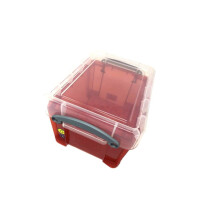 Really Useful Box 3 Litre Transparent Red