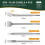 SDS Plus Chisel Set, 4-Piece SDS Plus Tile Chisel, 1 x Pointed Chisel, 1 x Flat Chisel, 2 x Tile Chisels, Professional Tile Chisel for All SDS Plus 2