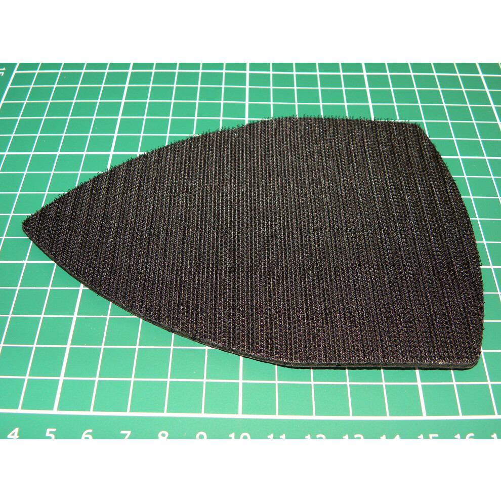 Crafty Products Replacement Hook Pad with 3mm Foam Backing for Detail Sanders, Palm Sanders and Mouse Sanders. Premium Quality Strong Hook Feature with Shock and