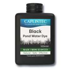 Pond Water Dye | Eco-Friendly Pond Colour Enhancer | Algae Control & Weed Prevention | Safe for Fish & Plants | 3000 Litres Coverage (Black)