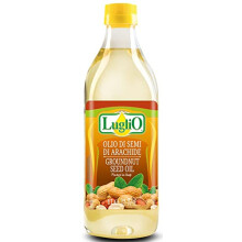 Olio Luglio - Peanut Oil (1 Litre) Groundnut Seed Oil Cooking Oil For Nutritious & Healthy Diet