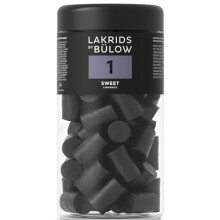 - 1 - Sweet - 360g - Vegan Gourmet Liquorice from Denmark - Gluten Free Sweet Liquorice