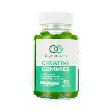 OG Creatine Monohydrate Gummies Max 5000mg for Men & Women - 60 Chewable Creatine Gummies - Natural Blueberry Flavoured, Pre Workout Gym Supplement,