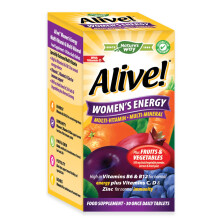 Women's Energy Multi-Vitamin and Minerals, Specially Balanced for Women, Unique Dried Blend of 26 Fruits & Vegetables, Suitable for Vegetarians - 30
