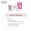 IRISCUP - KLEINER ROSA MONATSBECHER A + KOSTENLOSER STERILISATORBEUTEL 2