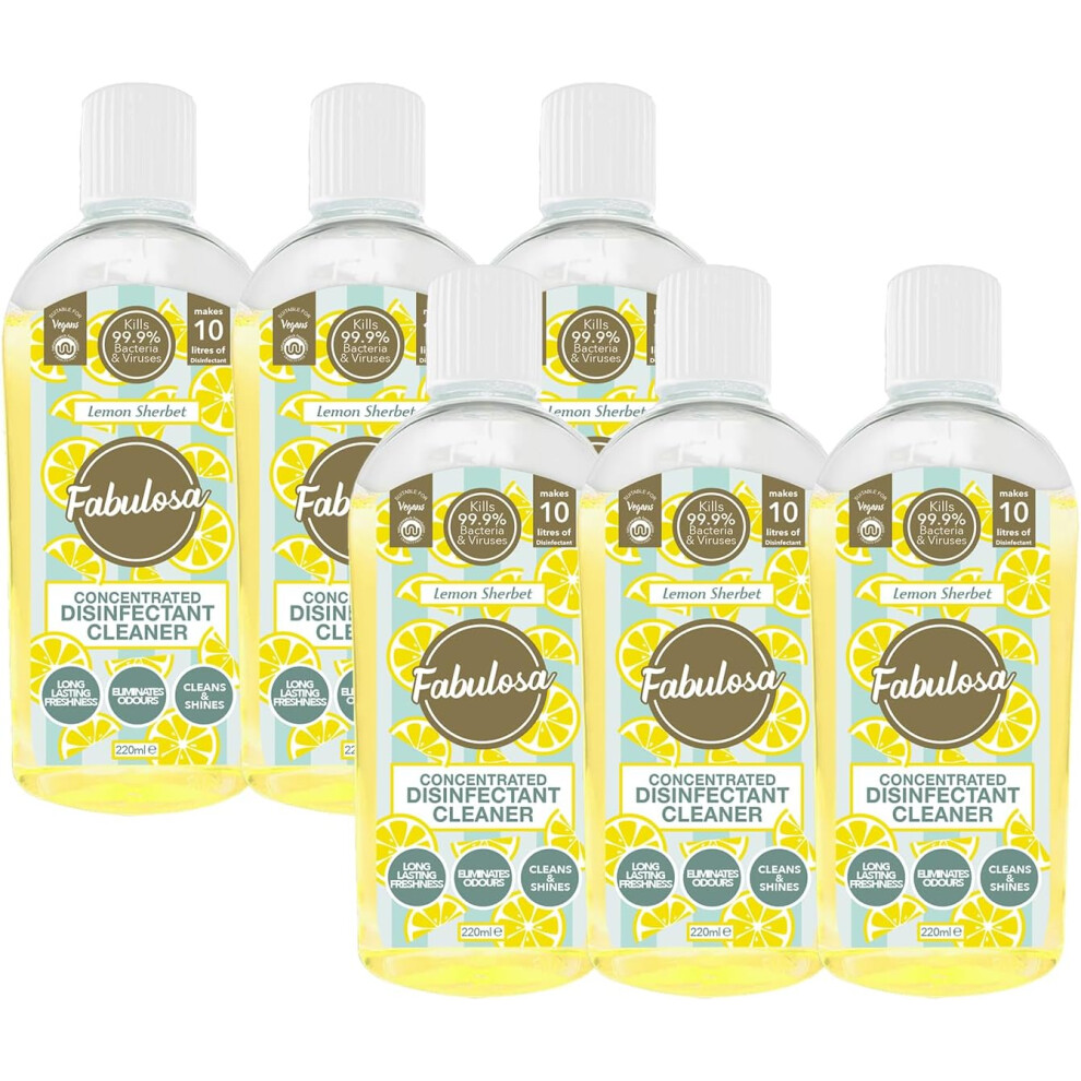 Fabulosa 4 in 1 Concentrated Antibacterial Disinfectant All Purpose