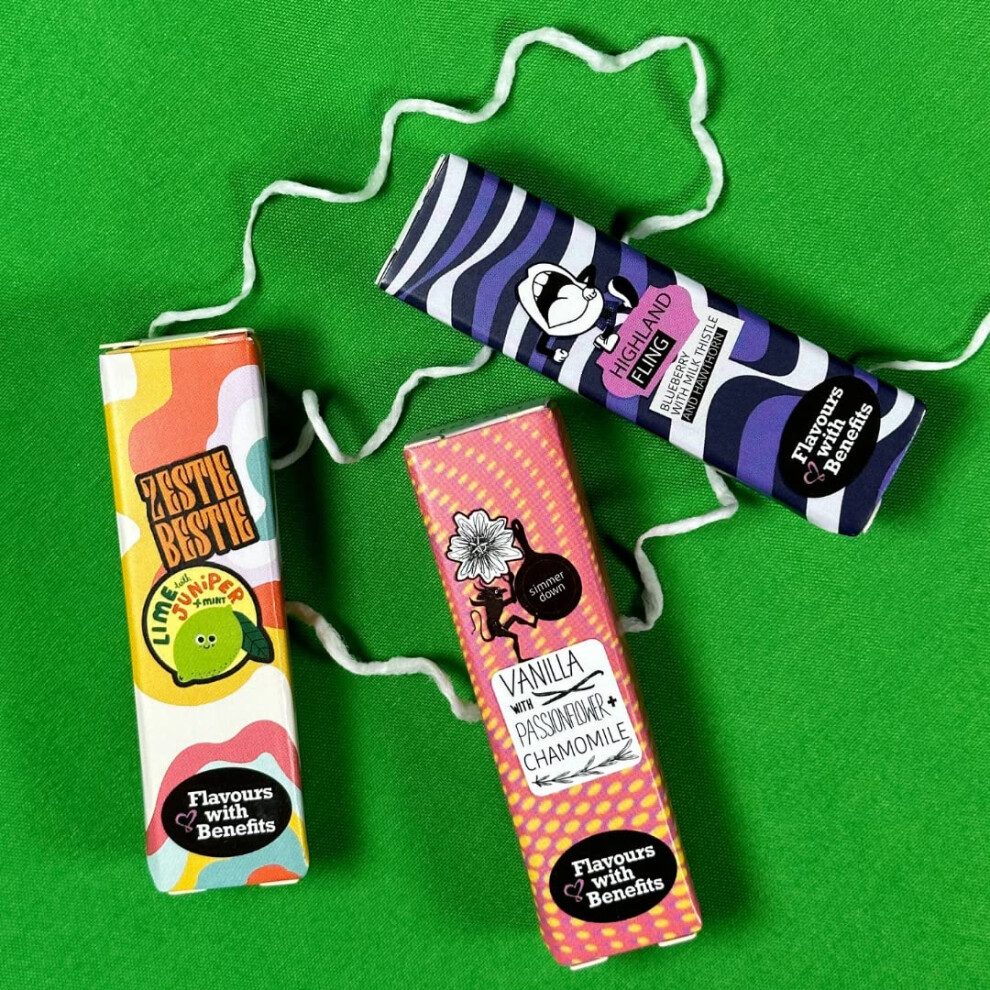 Flush Force Thick Textured Floss For Sensitive Gums | Flush Expanding Woven Dental Floss | Delicate Organic Natural Flavor | Gum Floss | Cruelty Free Eco Floss |