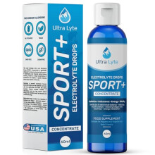 Electrolytes Drops Sport + | Keto-Friendly Liquid Trace Minerals for Hydration & Fasting | Zero Calorie, Sugar-Free | Rich in Potassium, Magnesium,