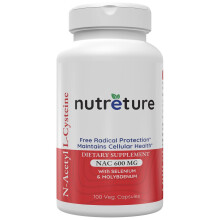 Liver Support & Repair NAC Supplement – Organic NAC N-Acetyl-Cysteine 600Mg., Selenium 25Mcg & Molybdenum 50Mcg – Formulated to Help Liver Detox,