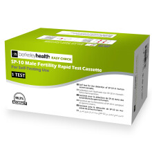 Easy Check SP-10 Male Fertility Home Test Kit | Detect Acrosomal Protein SP-10 to Estimate Sperm Concentration in Semen | Fast & 98.2% Accurate | Easy