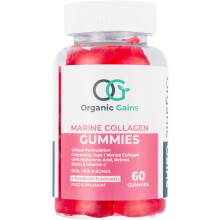 OG Marine Collagen Gummies with Hyaluronic Acid, Retinol, Biotin and Vitamin C + E | Superior Type 1 Hydrolysed Collagen Peptides Formulated by UK