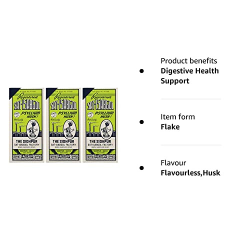Sat-Isabgol (Psyllium Husk) 100g (Pack of 3) 2