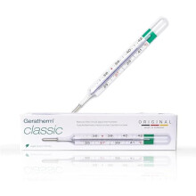 classic clinical thermometer analogue/thermometer without mercury/analogue clinical thermometer without batteries/thermometer Made in Germany