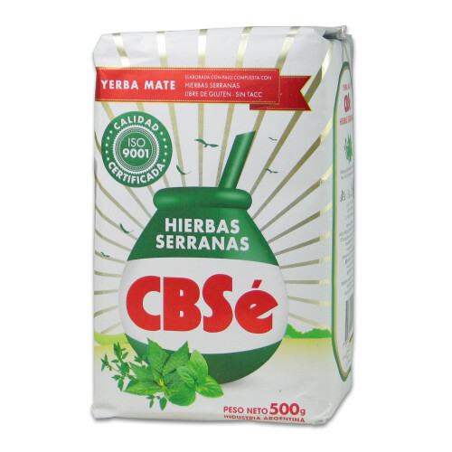Yerba Mate CbSe Herbal/Mint Flavour (serranas)