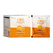 – ORS (Oral Rehydration Salts) -Orange Flavour | Replenish Lost Fluids |10 x 20.5g