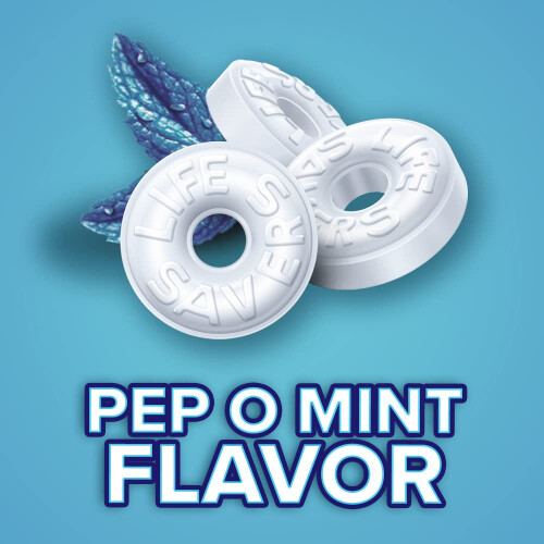 Pep-O-Mint Breath Mints Hard Candy, Sharing Size, 13 oz Bag 2
