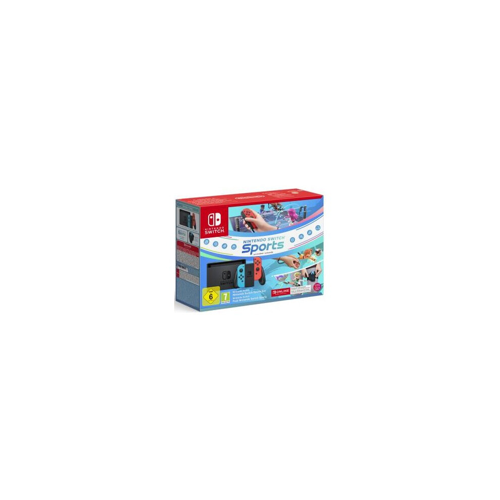Switch Console 1.1 Neon Blue/Neon Red + Switch Sport + 12 Months