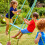TP Triple Swing Set with Glider 5