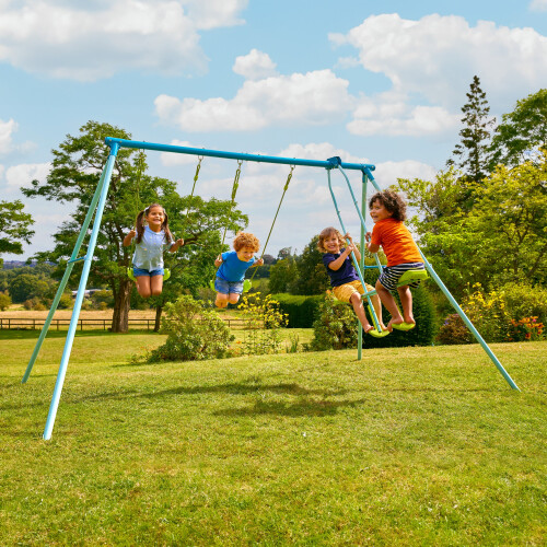 TP Triple Swing Set with Glider 2