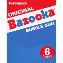 Bubble Gum Original Nostalgia Mini-Wallet Pack - 6 Count (Pack of 12)