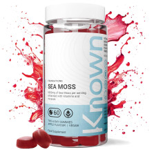 Tasty 5000mg Sea Moss Gummies | Natural Immune & Gut Support | Vitamin D3, C & Iodine | Vegan Halal Food Supplement | Natural Apple Flavour |
