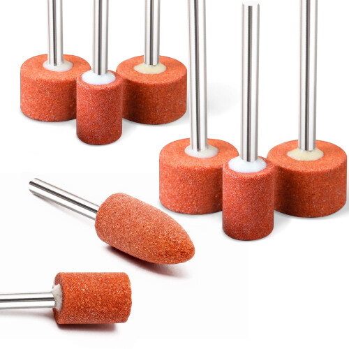 Rotary Tool Grinding Stone Set 42 Pcs Sanding Drill Bit with 1 8 Shank Abrasive Mounted Grinding Wheel Head Accessories Effortlessly Polish and Grind