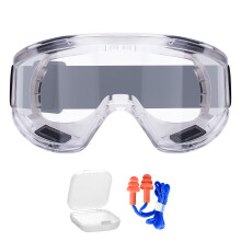 Vision-1000 Anti-Fog Safety Goggles | Anti-Scratch Clear Safety Glasses, Eye Protection Goggles Ideal for DIY work, Sanding, Dust, Woodworking,