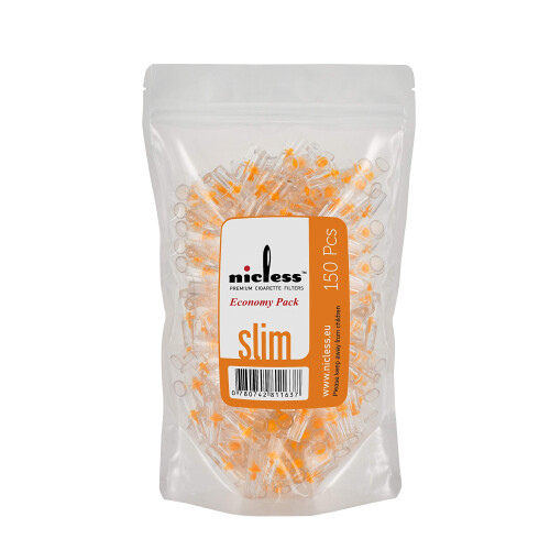 Nicless 6mm Disposable Slim Cigarette Filters (150 Pcs)