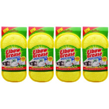Elbow Grease No Scratch Dual Sided Abrasive Polyester Scrubbing Cleaning Pad (4 Pads)