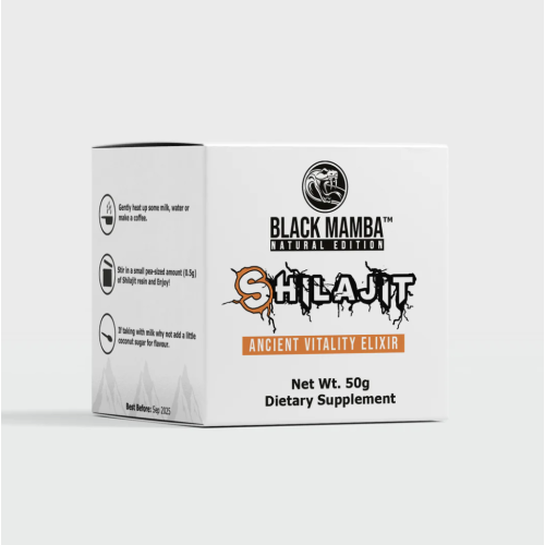Black Mamba Black Mamba Pure Shilajit Resin 50g Ancient Vitality Elixir
