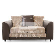(Brown & Coffee, 2 Seater) Luca Scatter Back Corner Sofa Range - 2 Colours