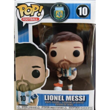 (NO 10) Messi Funko Argentina Soccer Figure Number 10 Jersey Collectible Mini Pvc Model