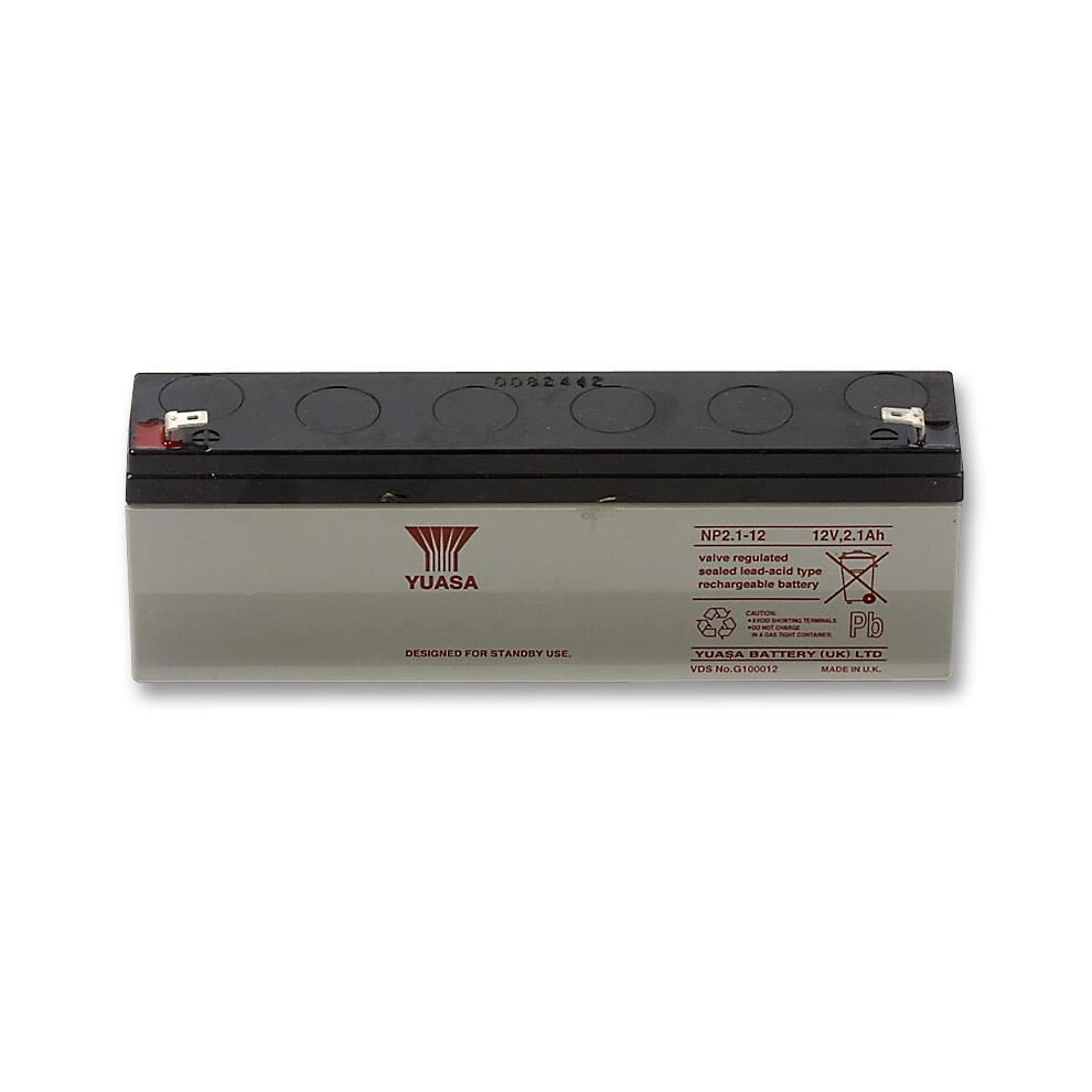 Yuasa - 12V 2.1Ah Sealed Lead Acid Battery 3551994172190