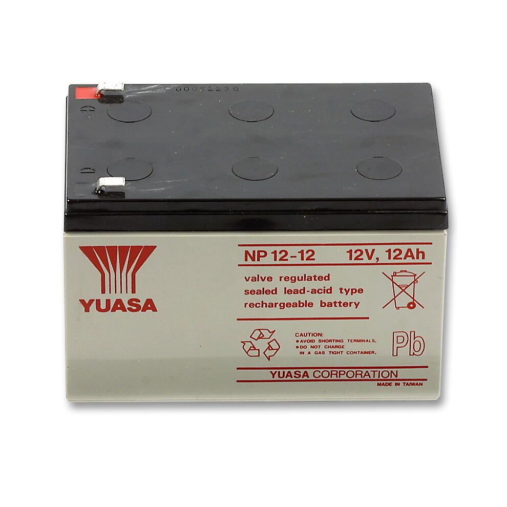 Yuasa - 12V 12Ah Np Series Sealed Lead Acid Battery 3551994172251