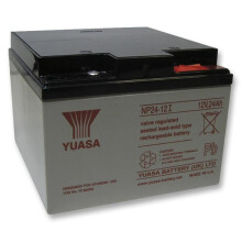 YUASA - 12V 24Ah NP Series Sealed Lead Acid Battery