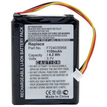 ENIX ENERGIES - GPS Battery for TomTom One Devices 3.7V 800mAh Li-Ion