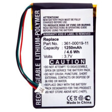 ENIX ENERGIES - GPS Battery for Garmin Nuvi Devices 3.7V 1250mAh Li-Polymer