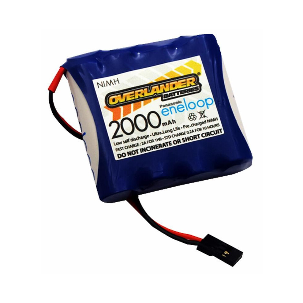Overlander - Eneloop Aa Flat 4.8V 2000Mah Nimh Rc Battery Pack 3551994192099