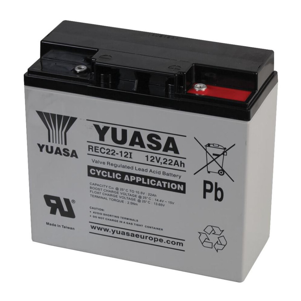 Yuasa - 12V 22Ah Cyclic Battery