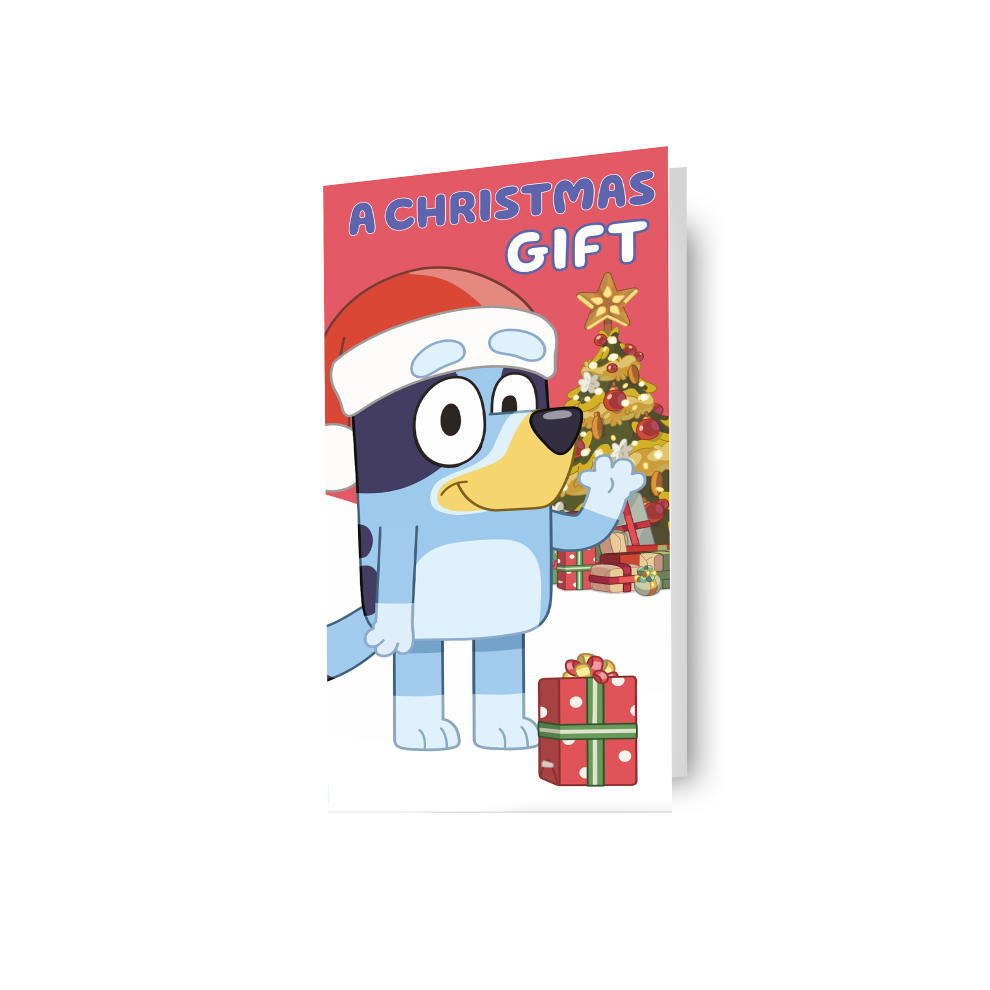 Bluey Christmas Money Wallet