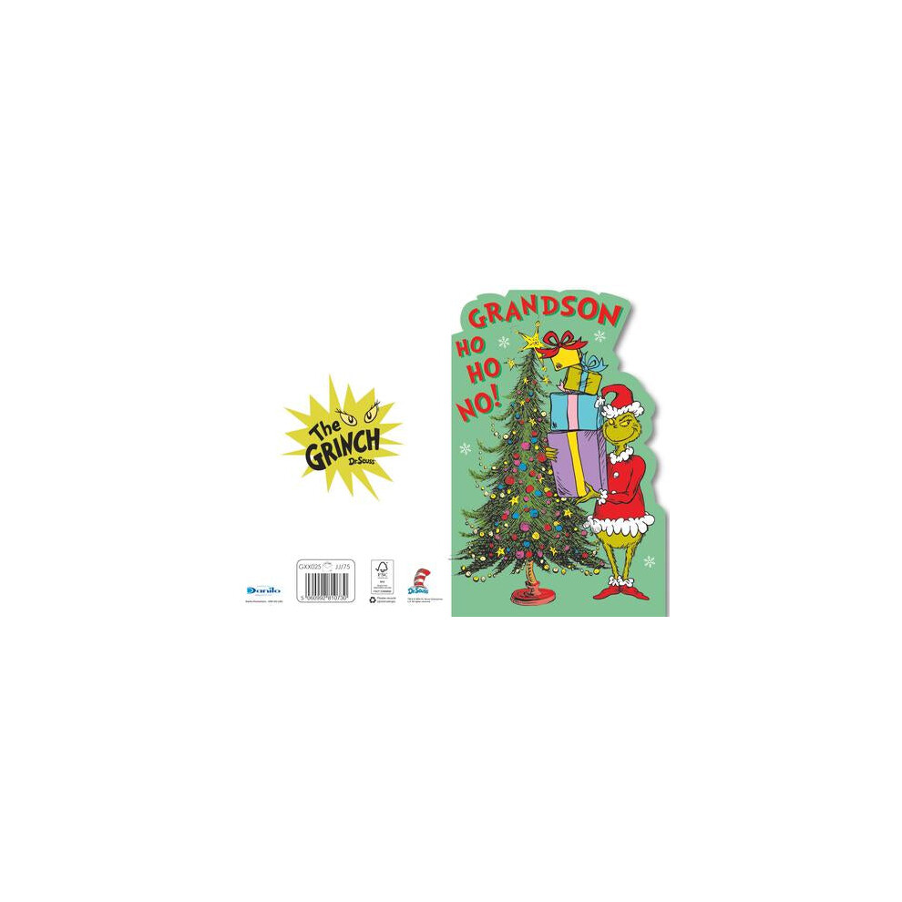 The Grinch Grandson Christmas Card