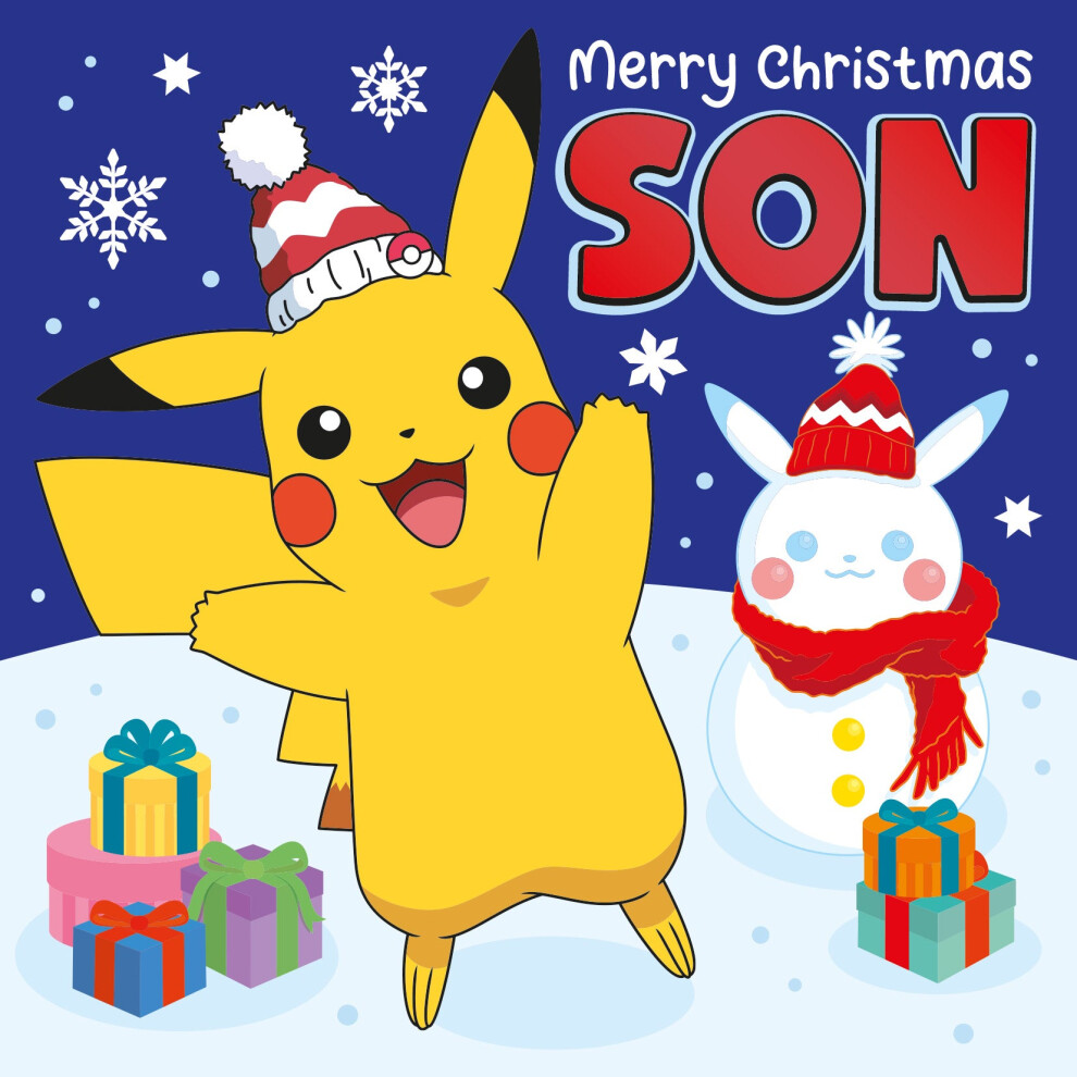 Pokã©Mon Pokemon Son Christmas Card