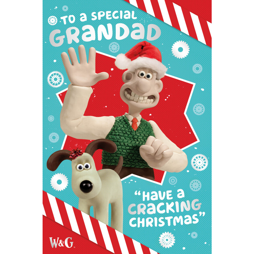 Wallace And Gromit Wallace & Gromit Grandad Christmas Card