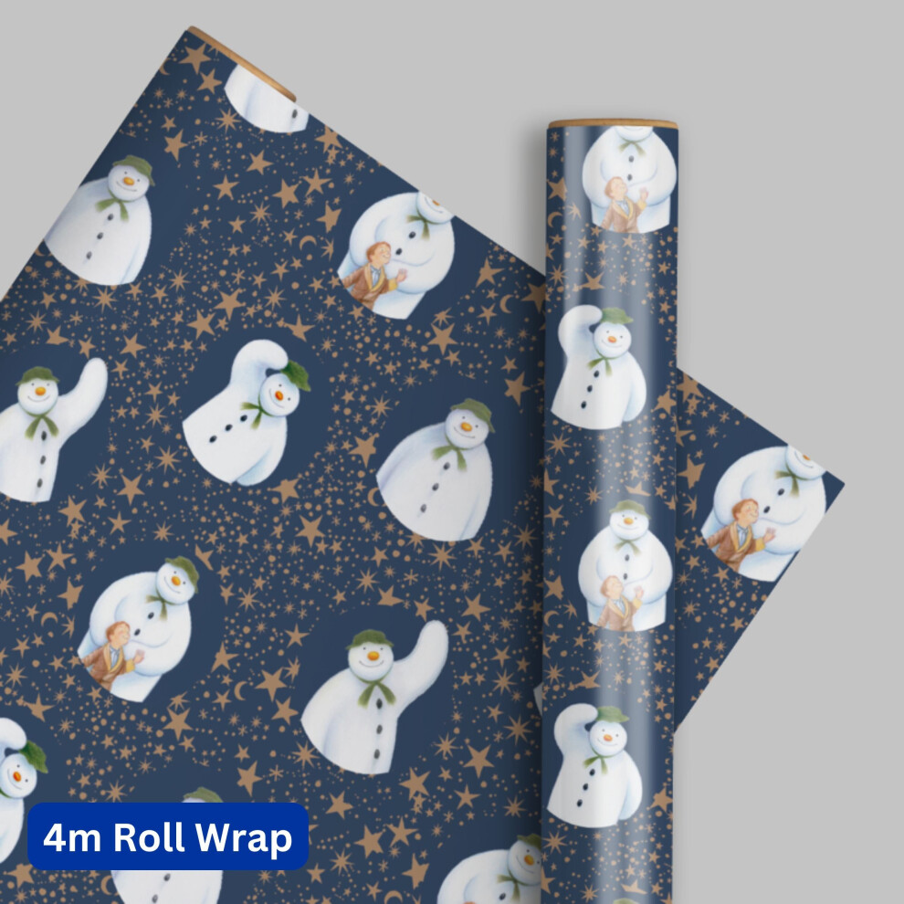 The Snowman Christmas Wrapping Paper