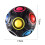 2 Pieces Magic Cube In Puzzle Ball Glow Match Puzzle Cube - Black 4