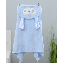 Children's bath towel super soft hooded towel super absorbent bathrobe blanket shower gift